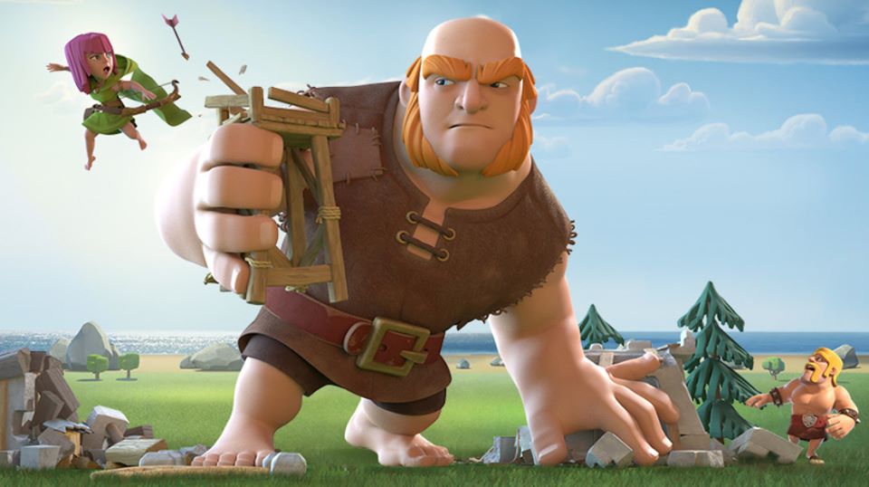 coc Angry Giant wallpaper
