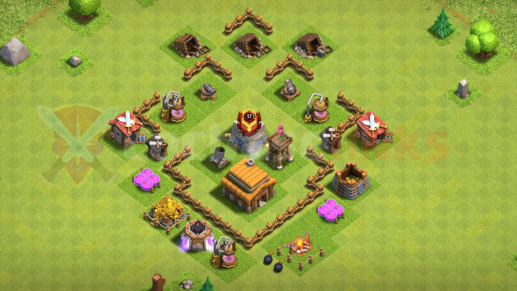 Th3 best base layout 